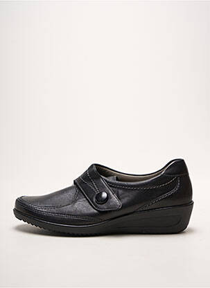 Derbies tissage satiné talon de 4 à 6cm noir ARA femme