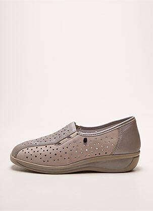 Chaussures de confort semelle amovible talon plat jusqu'à 3cm beige ARA femme