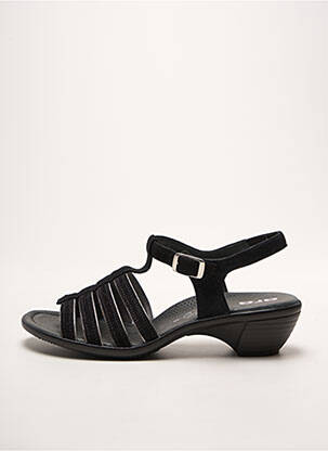 Sandales/nu pieds fermeture boucle(s) talon de 4 à 6cm noir ARA femme
