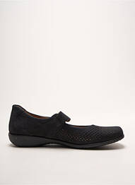 Ballerines fermeture scratch talon plat jusqu'à 3cm bleu ARA femme
