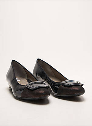 Ballerines matière lisse talon plat jusqu'à 3cm noir ARA femme
