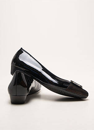 Ballerines matière lisse talon plat jusqu'à 3cm noir ARA femme