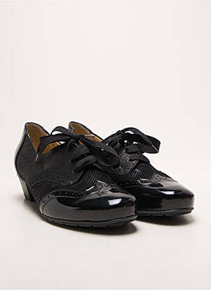 Derbies matière lisse talon de 4 à 6cm noir ARA femme