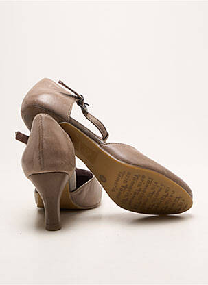 Escarpins fermeture boucle(s) talon de 7 à 9cm gris TAMARIS femme