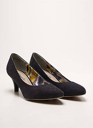 Escarpins type de semelle amortissante talon de 4 à 6cm noir TAMARIS femme