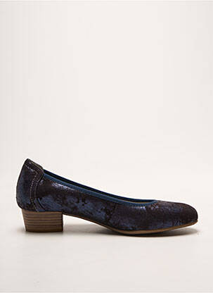 Ballerines type de semelle amortissante talon plat jusqu'à 3cm bleu TAMARIS femme