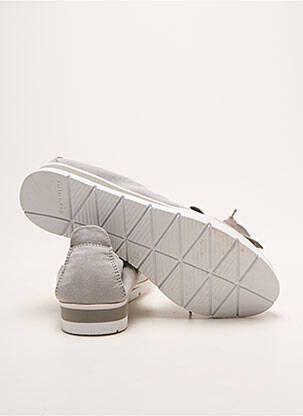 Mocassins voute plantaire talon plat jusqu'à 3cm gris TAMARIS femme