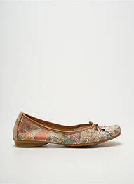 Ballerines bout rond talon plat jusqu'à 3cm marron PEDRO TORRES femme