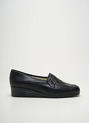 Mocassins bout rond talon de 4 à 6cm noir JMG HOUCKE femme