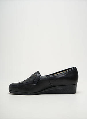 Mocassins bout rond talon de 4 à 6cm noir JMG HOUCKE femme