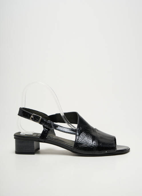 Sandales/nu pieds type de semelle amortissante talon de 4 à 6cm noir JMG HOUCKE femme