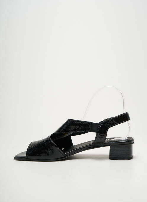 Sandales/nu pieds type de semelle amortissante talon de 4 à 6cm noir JMG HOUCKE femme