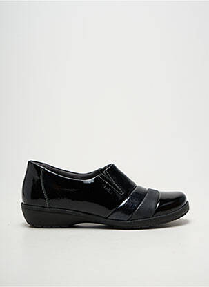 Mocassins effet froissé talon plat jusqu'à 3cm noir SUAVE femme