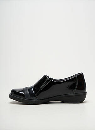 Mocassins effet froissé talon plat jusqu'à 3cm noir SUAVE femme