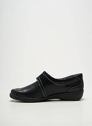 Chaussures de confort bout rond talon plat jusqu'à 3cm noir SUAVE femme