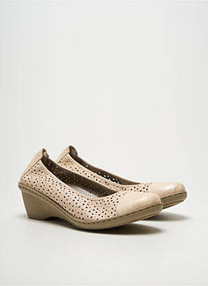 Escarpins talon de 4 à 6cm beige NOTTON femme