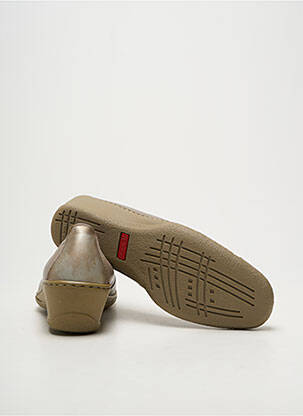 Ballerines semelle amovible talon de 4 à 6cm gris NOTTON femme