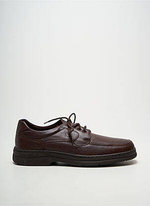 Derbies semelle amovible bout carré marron NOTTON homme