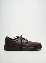 Derbies semelle amovible bout carré marron NOTTON homme
