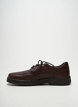 Derbies semelle amovible bout carré marron NOTTON homme