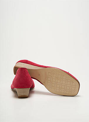 Ballerines bout carré talon plat jusqu'à 3cm rose HIRICA femme