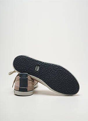 Baskets bout rond bout rond beige TBS homme