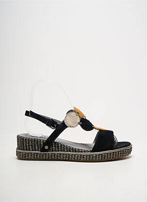 Sandales/nu pieds fermeture boucle(s) talon de 4 à 6cm noir MAM'ZELLE femme