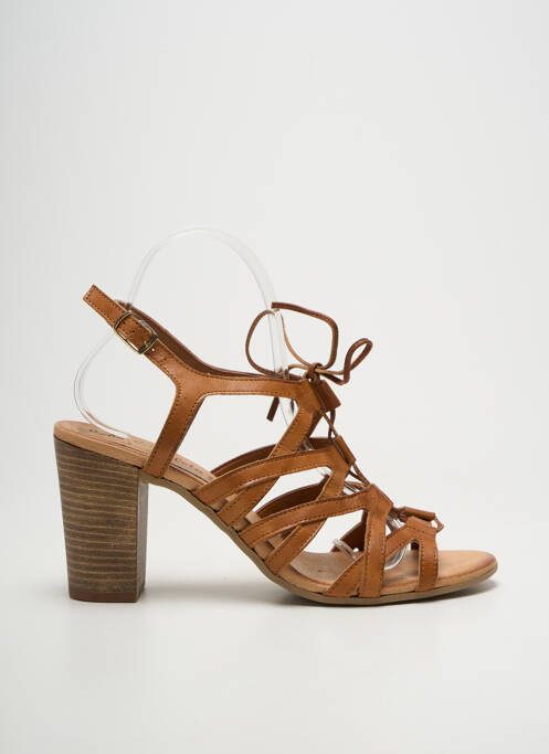 Sandales/nu pieds talon bottier talon de 7 à 9cm marron LOLA ESPELETA femme