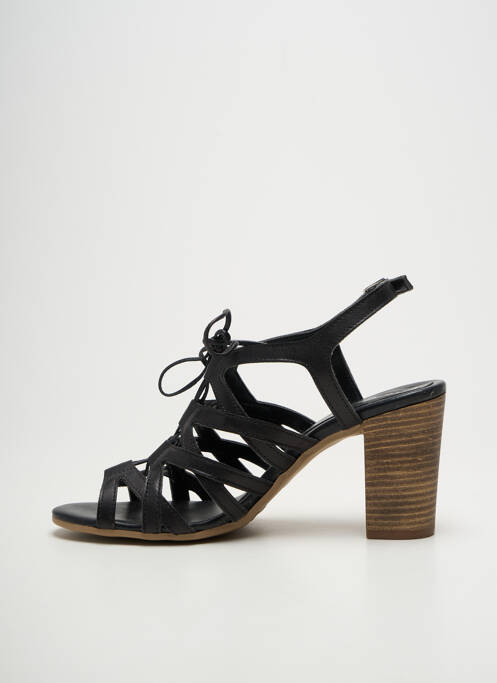 Sandales/nu pieds talon bottier talon de 7 à 9cm noir LOLA ESPELETA femme