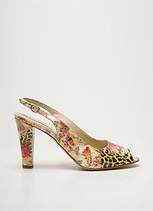 Escarpins fermeture boucle(s) talon de 7 à 9cm beige COCO ET ABRICOT femme