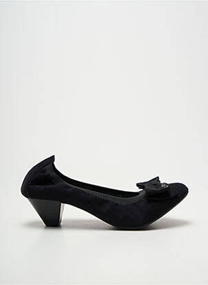 Escarpins cubain talon de 4 à 6cm noir LES P'TITES BOMBES femme