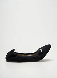 Ballerines chiquet talon plat jusqu'à 3cm noir LES P'TITES BOMBES femme