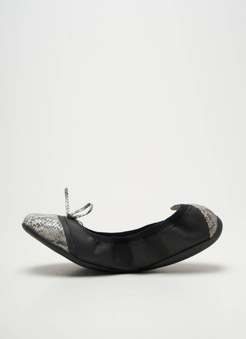 Ballerines bout rond talon plat jusqu'à 3cm noir LES P'TITES BOMBES femme
