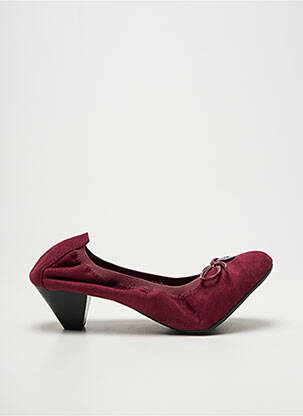 Escarpins cubain talon de 4 à 6cm violet LES P'TITES BOMBES femme