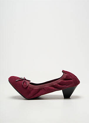 Escarpins cubain talon de 4 à 6cm violet LES P'TITES BOMBES femme