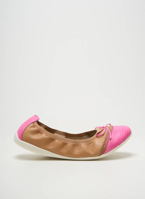 Ballerines bout rond talon plat jusqu'à 3cm rose LES P'TITES BOMBES femme