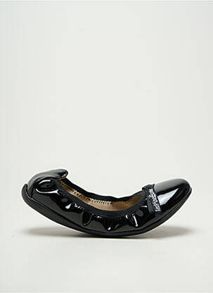 Ballerines matière lisse talon plat jusqu'à 3cm noir LES P'TITES BOMBES femme