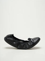Ballerines bout rond talon plat jusqu'à 3cm noir LES P'TITES BOMBES femme