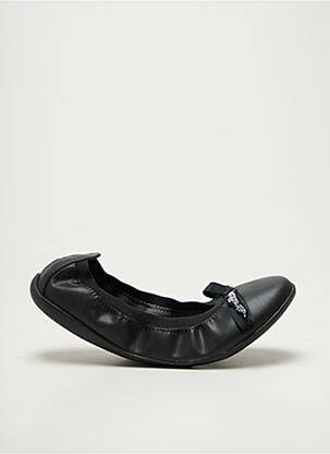 Ballerines bout rond talon plat jusqu'à 3cm noir LES P'TITES BOMBES femme