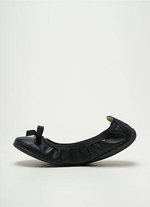 Ballerines bout rond talon plat jusqu'à 3cm noir LES P'TITES BOMBES femme