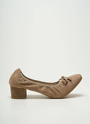 Escarpins talon bottier talon de 4 à 6cm beige LES P'TITES BOMBES femme