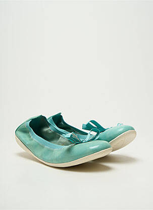 Ballerines bout rond talon plat jusqu'à 3cm bleu LES P'TITES BOMBES femme