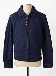 Veste casual col chemisier bleu DAYTONA homme