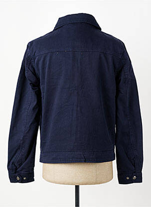 Veste casual col chemisier bleu DAYTONA homme