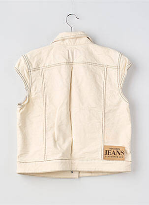 Veste casual coupe droite beige BENSIMON femme