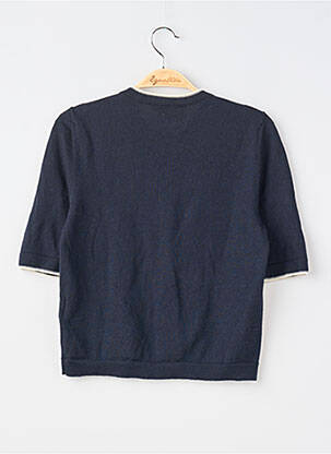 T-shirt coupe cintrée manches courtes bleu BA&SH femme