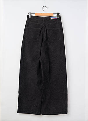 Pantalon large fermeture zippée sous rabat boutonné taille normale noir VANESSA BRUNO femme