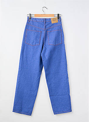 Jeans coupe slim tissage brut taille normale bleu AMERICAN VINTAGE femme