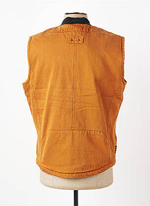 Veste casual coupe droite orange DAYTONA homme