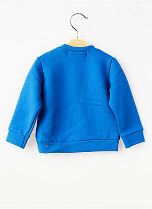 Sweat-shirt coupe droite manches longues bleu TRENTE TROIS garçon
